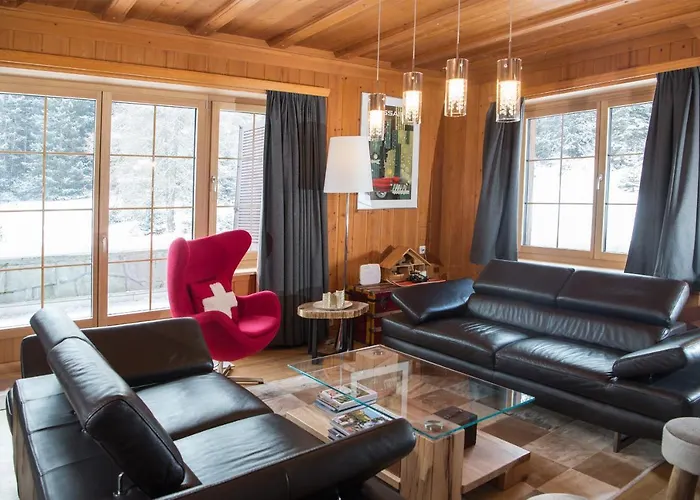 Ski-In Ski-Out Chalet Crestas For 12 Persons- Lenzerheide Chalet