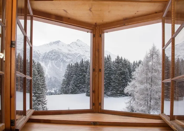 Chalet Ski-In Ski-Out Chalet Crestas For 12 Persons- Lenzerheide Lenzerheide