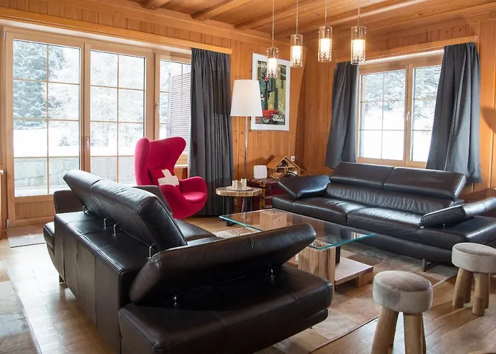 Chalet Ski-In Ski-Out Chalet Crestas For 12 Persons- Lenzerheide *