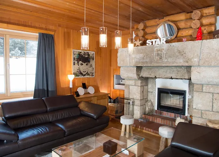 Ski-In Ski-Out Chalet Crestas For 12 Persons- Lenzerheide