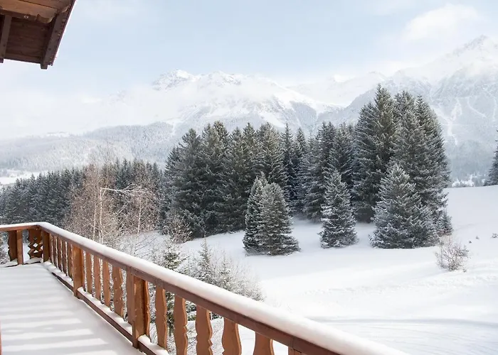 Ski-In Ski-Out Chalet Crestas For 12 Persons- Lenzerheide Chalet *